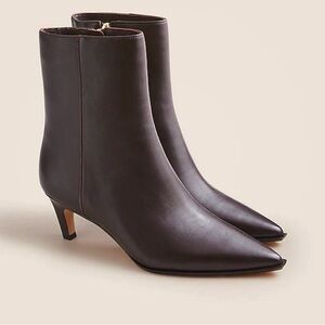 J.CREW New Stevie Ankle Boots in Brown Leather 8